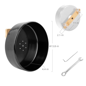 Niteangel Silent Chinchilla Exercise Wheel 13.8'' Large Activity Wheel