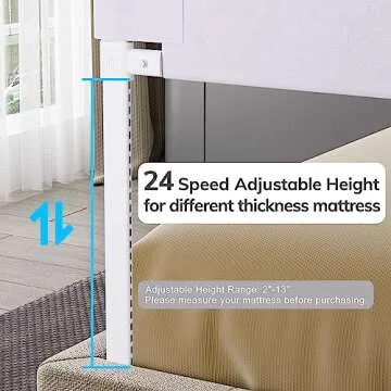 omzer Bed Rail for Toddlers - Baby Bed Guard Rail with Double Child Lock, Safety Bedrail for Children Kids with Pattern, Infants Height Adjustment Guardrail for Full Queen King Size - 1 Pack, 78.74”