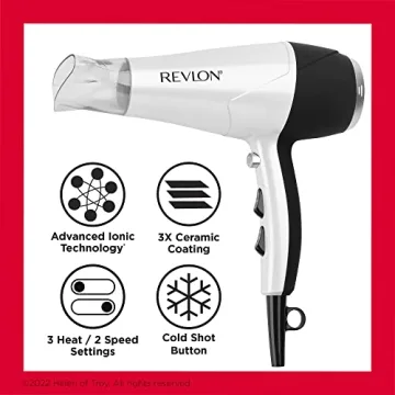 REVLON Volume Booster Hair Dryer with Diffuser for Volume