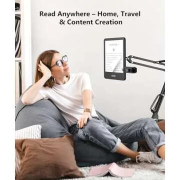 Fuloview Remote Control Page Turner for Kindle Paperwhite Kobo eReaders, Page Turner Clicker with Wireless Remote Compatible with iPad, Tablets, Cellphones