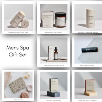 Ultimate Men's Spa Gift Set by ZAAINA for Relaxation