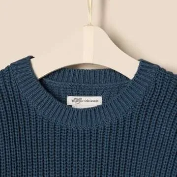 Chic Unisex Baby Pullover Sweater by Sofia Grainge