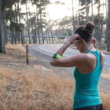 Scosche Rhythm+ Heart Rate Monitor Armband- Optical Heart Rate Armband Monitor with Dual Band Radio ANT+ and Bluetooth Smart - Bonus Pack Includes Additional Free Armband (Green)