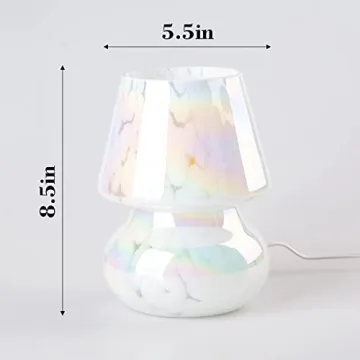 COOSA Mushroom Lamp Dimmable Colorful Cloud Night Light