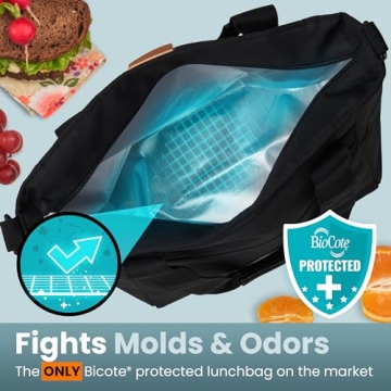 KARRICO Insulated Lunch Bag - XL Stylish Tote for Women