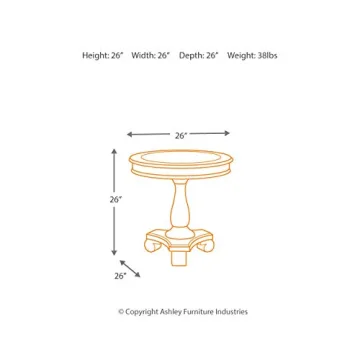 Stylish Mirimyn End Accent Table for Home Decor