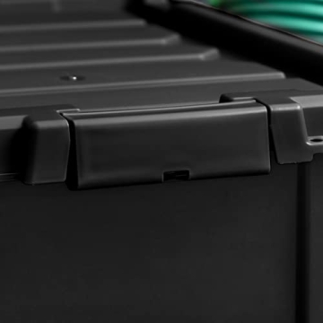 Heavy Duty Lockable Storage Bins - Made in USA - 6 Pack