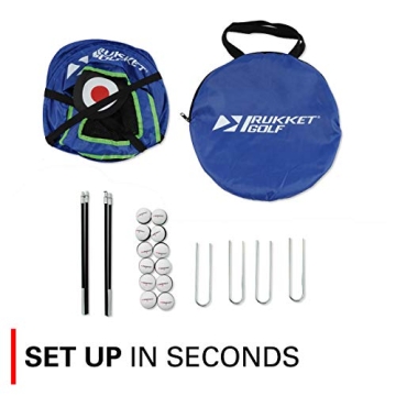 Rukket Pop Up Golf Chipping Net for Indoor Outdoor Practice