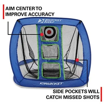 Rukket Pop Up Golf Chipping Net for Indoor Outdoor Practice