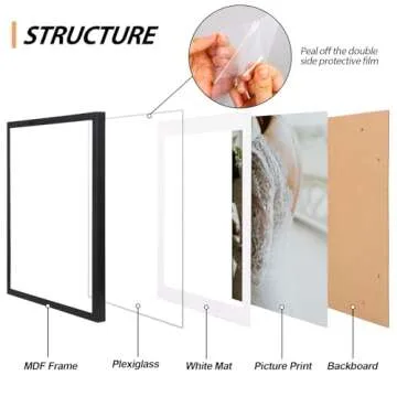 Fixwal Picture Frames Set, Gallery Wall 15 Pack