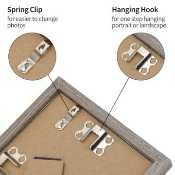 Fixwal Picture Frames Set, Gallery Wall 15 Pack