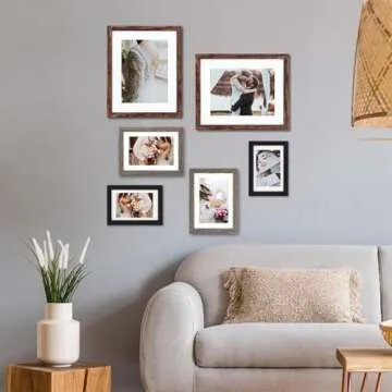 Fixwal Picture Frames Set, Gallery Wall 15 Pack