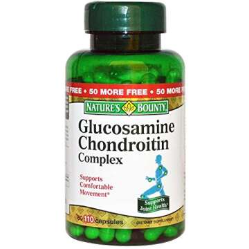 Nature's Bounty Glucosamine Chondroitin Complex for Joint Health - 110 Count (Pack of 2)