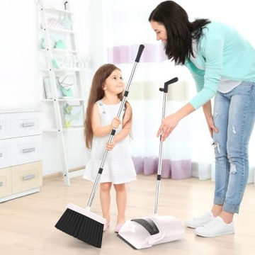 Jade Active Broom and Dustpan Set for Effortless Cleaning