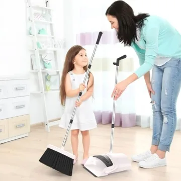 Jade Active Broom and Dustpan Set for Effortless Cleaning