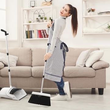 Jade Active Broom and Dustpan Set for Effortless Cleaning