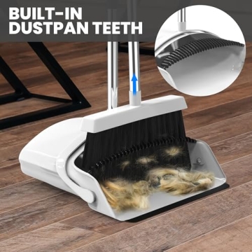 Jade Active Broom and Dustpan Set for Effortless Cleaning