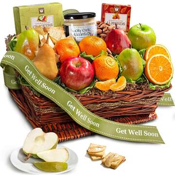 Cheese Classic Fruit Basket Gift - Perfect for Any Celebration