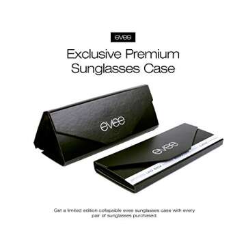 Stylish EVEE Metal Aviator Sunglasses with UV400 Protection