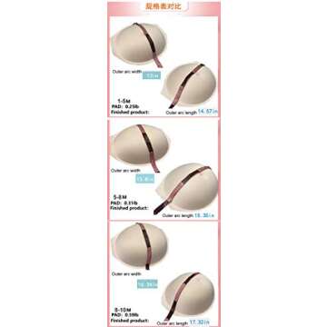 BIMEI Fake Pregnant Belly Thin Sponge Breathable Fake Belly pad to Send Cloth Bag