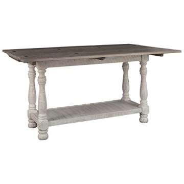 Stylish Havalance Farmhouse Sofa Table with Flip Top