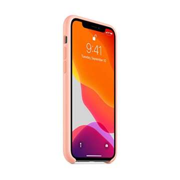 Stylish Apple iPhone 11 Pro Silicone Case in Vibrant Grapefruit