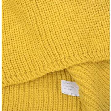 Warm NEOSAN Women’s Thick Knit Circle Loop Scarf