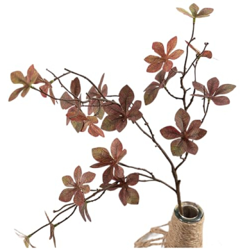 NuT 3pcs Artificial Eucalyptus Leaves for Home Decor