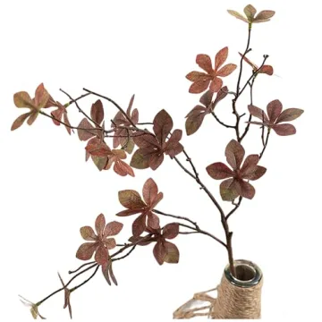 NuT 3pcs Artificial Eucalyptus Leaves for Home Decor