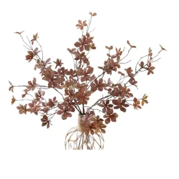 NuT 3pcs Artificial Eucalyptus Leaves for Home Decor