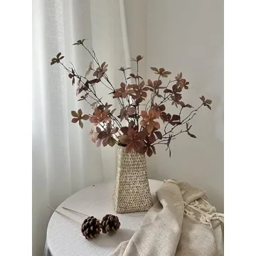 NuT 3pcs Artificial Eucalyptus Leaves for Home Decor
