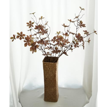 NuT 3pcs Artificial Eucalyptus Leaves for Home Decor