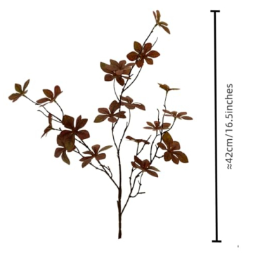 NuT 3pcs Artificial Eucalyptus Leaves for Home Decor