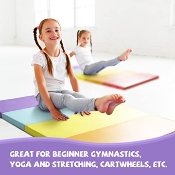 Kangaroo Hoppers Kids Gymnastics Mat – Foldable & Fun!