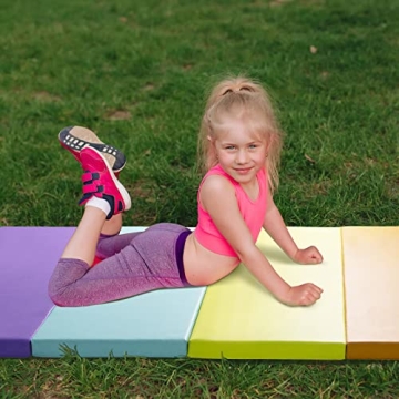Kangaroo Hoppers Kids Gymnastics Mat – Foldable & Fun!