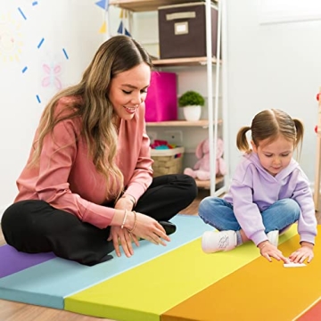 Kangaroo Hoppers Kids Gymnastics Mat – Foldable & Fun!