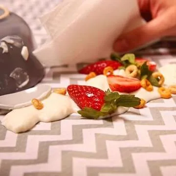 THE KIDS DEPT. Baby Splat Mat for Under High Chair Floor Mat - Splash Mat, Waterproof Floor Mat - Anti Slip, Washable, Extra Large (51 Inch) + Baby Bib with Sleeves - Dinosaur