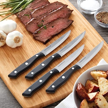 High-Carbon Stainless Steel Steak Knife Set, 8-Piece