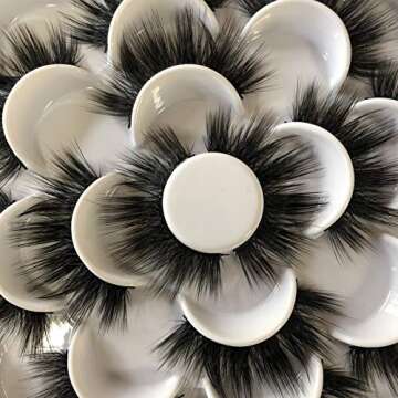 Gmagictobo Faux Mink Eyelashes - 20MM Dramatic Styles