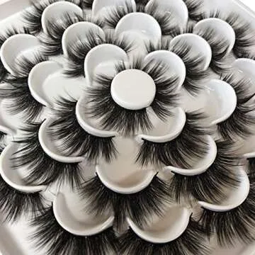 Gmagictobo Faux Mink Eyelashes - 20MM Dramatic Styles