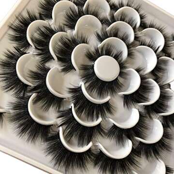 Gmagictobo Faux Mink Eyelashes - 20MM Dramatic Styles