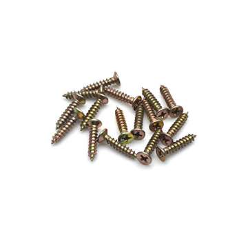 Antrader 4.5-Inch Height Modern Furniture Sofa Legs Metal Polished Gold Plating Table Cabinet Cupboard Feet DIY Replacement Parts, Set of 4