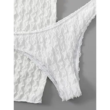 Stylish COZYEASE Women's 3 Piece Bikini Swimsuit Set