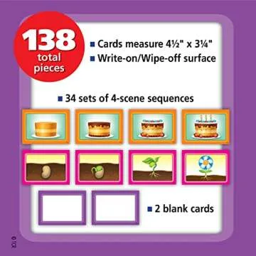 Teacher Created Resources 4-Scene Sequencing Pocket Chart Cards (TCR20848)