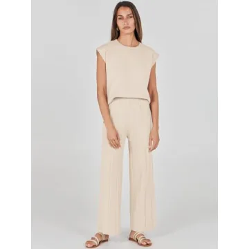 Trendy Two Piece Lounge Set for Women - ANRABESS