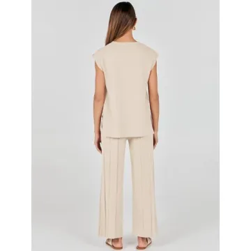 Trendy Two Piece Lounge Set for Women - ANRABESS