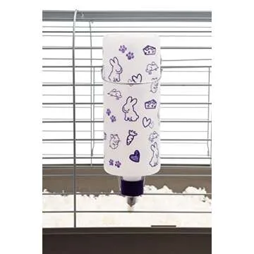 Lixit 32oz Weather Resistant Water Bottles with Heavy Duty Mount for Rabbits and Ferrets (Rabbits)