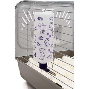 Lixit 32oz Weather Resistant Water Bottles with Heavy Duty Mount for Rabbits and Ferrets (Rabbits)