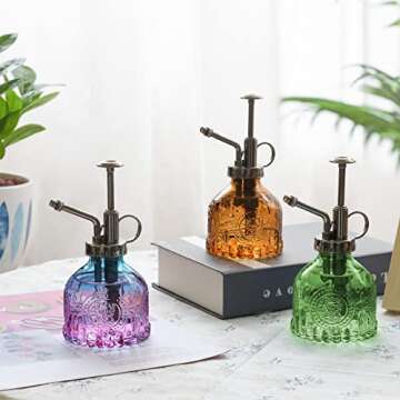 T4U Glass Plant Mister 200ML Vintage Spray Bottle