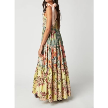 Stylish ABYOVRT Floral Maxi Dress for Women